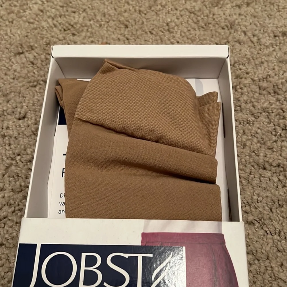 Jobst compression stockings Natural Large Knee
